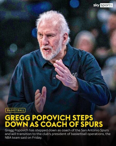 Gregg Popovich announces his transition with Spurs from head coach to ‘El Jefe’ – USA Today
