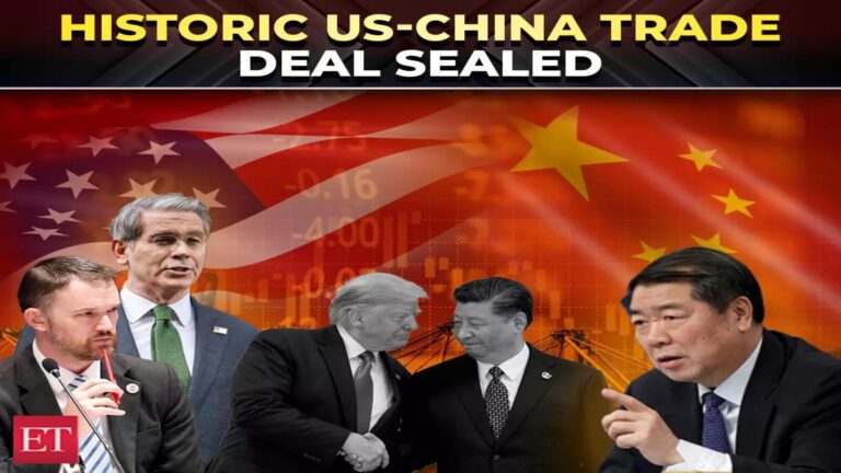 US and China reach a deal to slash sky-high tariffs for now, with a 90-day pause – MySA