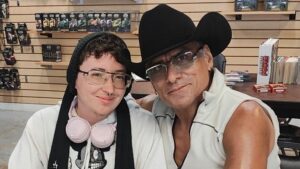 Husband of slain San Antonio actor Jonathan Joss focuses on U.S. mental health crisis during vigil remarks – San Antonio Current