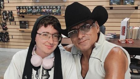 Husband of slain San Antonio actor Jonathan Joss focuses on U.S. mental health crisis during vigil remarks – San Antonio Current