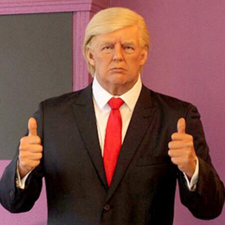 Trump wax figure removed from San Antonio museum after customers kept punching and scratching it – USA Today