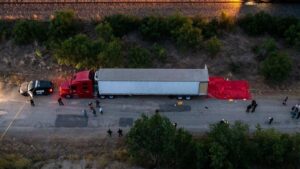 53 migrants died trapped in a tractor-trailer in Texas. Two smugglers learn their fate. – USA Today