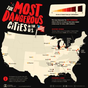 Most Dangerous Cities in the U.S. by Cost of Crime per Capita – HowStuffWorks