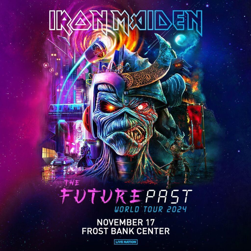 Iron Maiden Rocks San Antonio with ‘The Future Past Tour’! Iron Maiden coming to San Antonio for ‘The Future Past Tour’ – KSAT