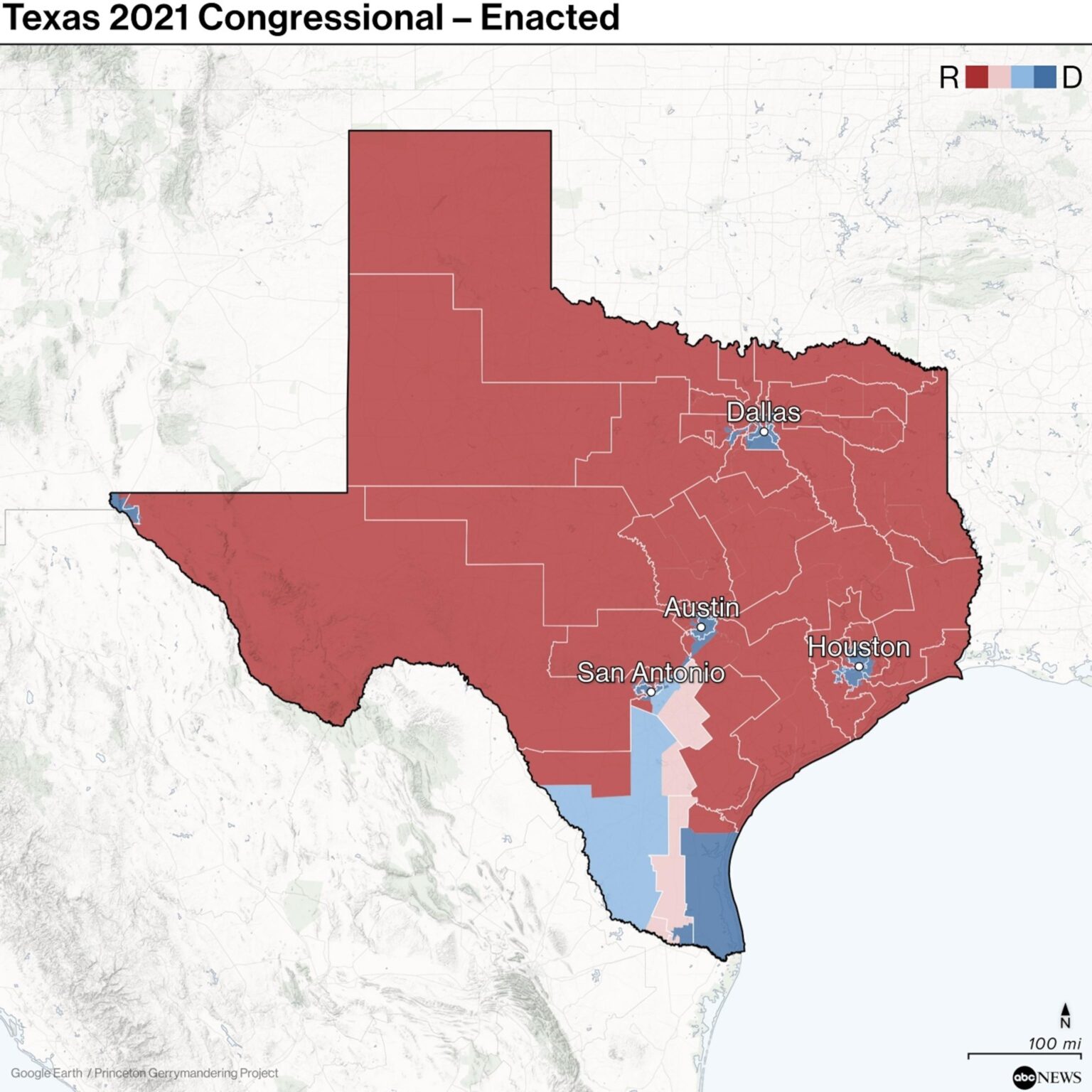 San Antonio loses one congressional seat under GOP redistricting plan – Texas Public Radio | TPR
