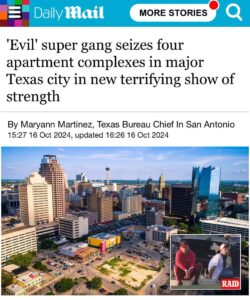 ‘Evil’ super gang seizes four apartment complexes in major Texas city in new terrifying show of strength – Daily Mail