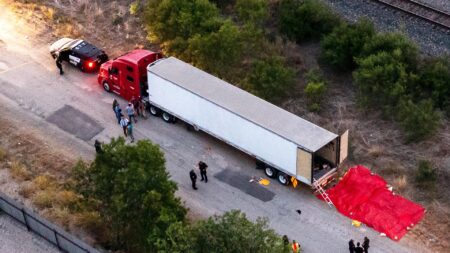 A Chilling Scream, Then the Discovery of 53 Dead and Dying Migrants – The New York Times