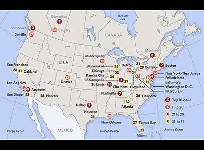 Ranking the Best Sports Cities in the U.S. From Worst to First – The Big Lead