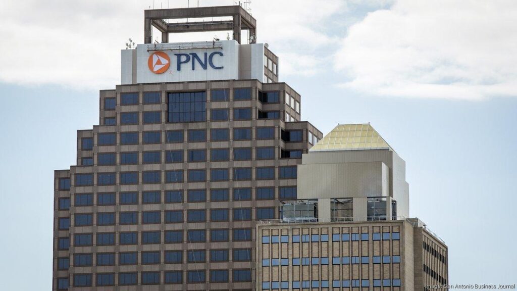 New PNC logo dotting San Antonio’s skyline symbolizes huge change in local banking – The Business Journals