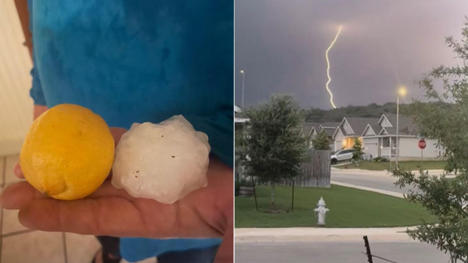 SEND US PHOTOS: Severe storms bring hail Sunday night to San Antonio, surrounding areas – KABB