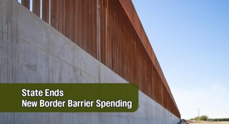 Texas Halts New Funding for Border Wall Construction Texas stops providing new funding for border wall construction – Spectrum News